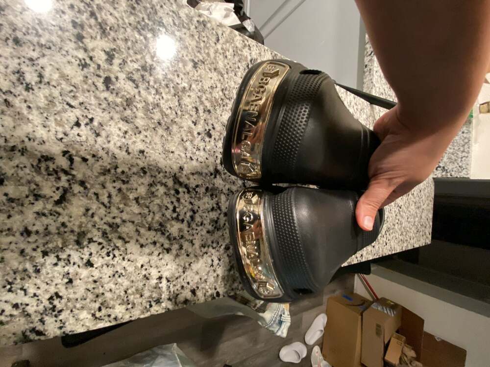 Bgaenalga  x Crocs HardCrocs Platform Clog Black